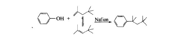 苯酚與戊烯烷基化反應(yīng)